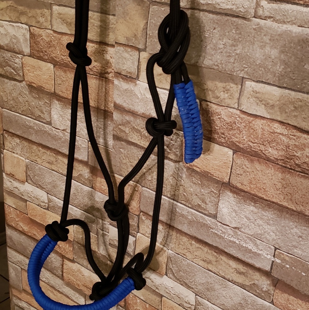 Horse rope halter